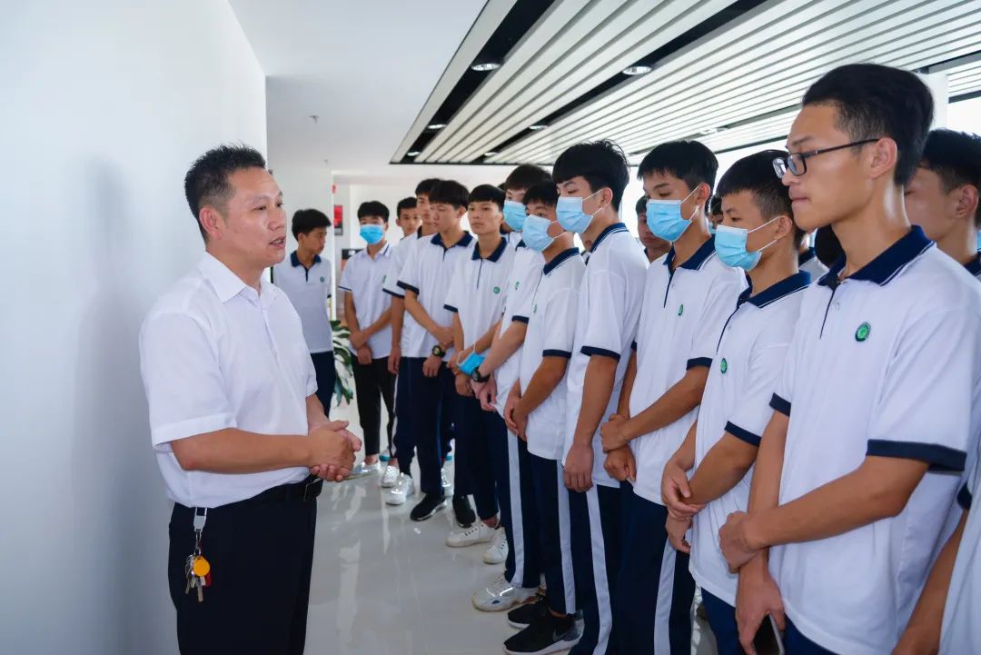 校企融合|高新學子走進廣州銘遠、銘潤參觀交流